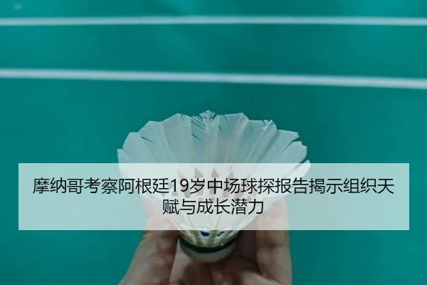 摩纳哥考察阿根廷19岁中场球探报告揭示组织天赋与成长潜力